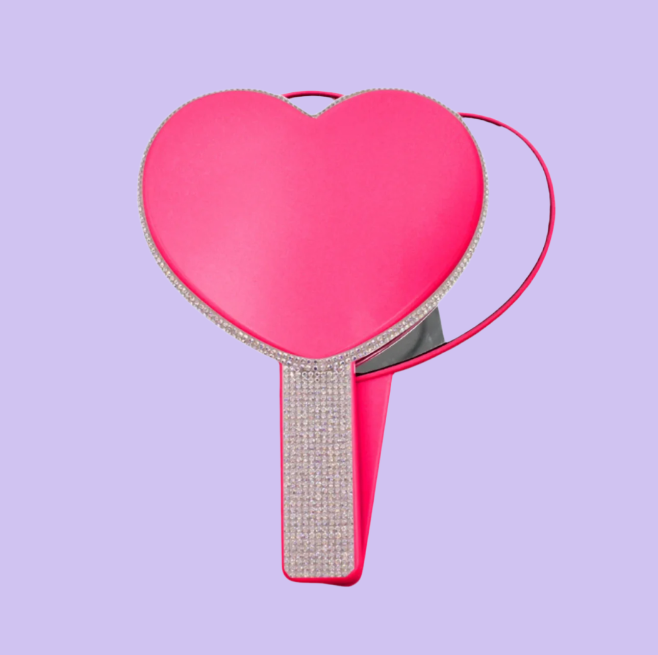 Bling Vanity Heart Mirror