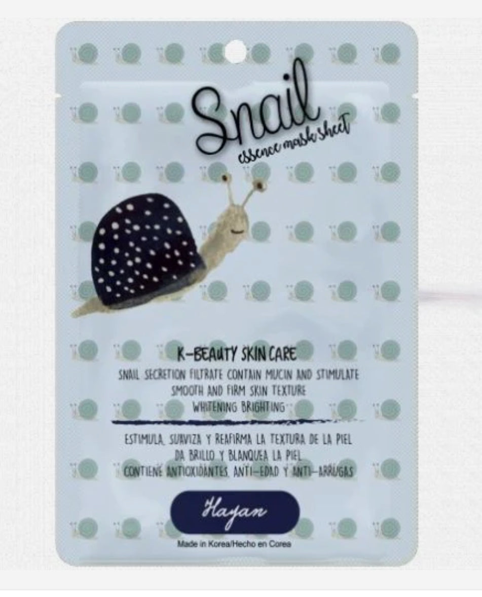 K-Beauty Snail Face Mask