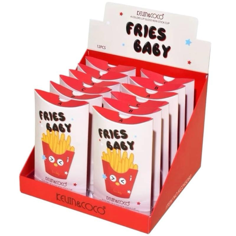 Kevin & CoCo Fries Baby Lipgloss {4pc} Set