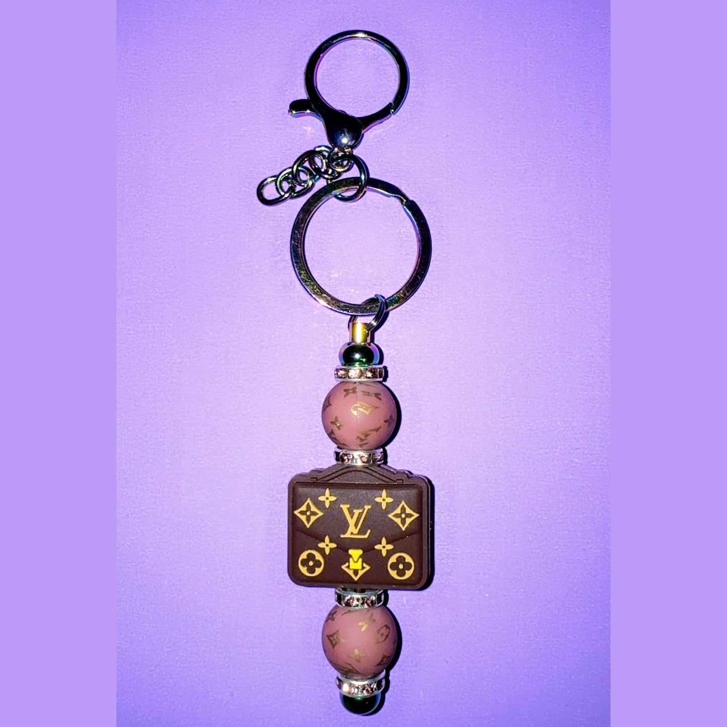 Designer Inspired Luxury Keychain