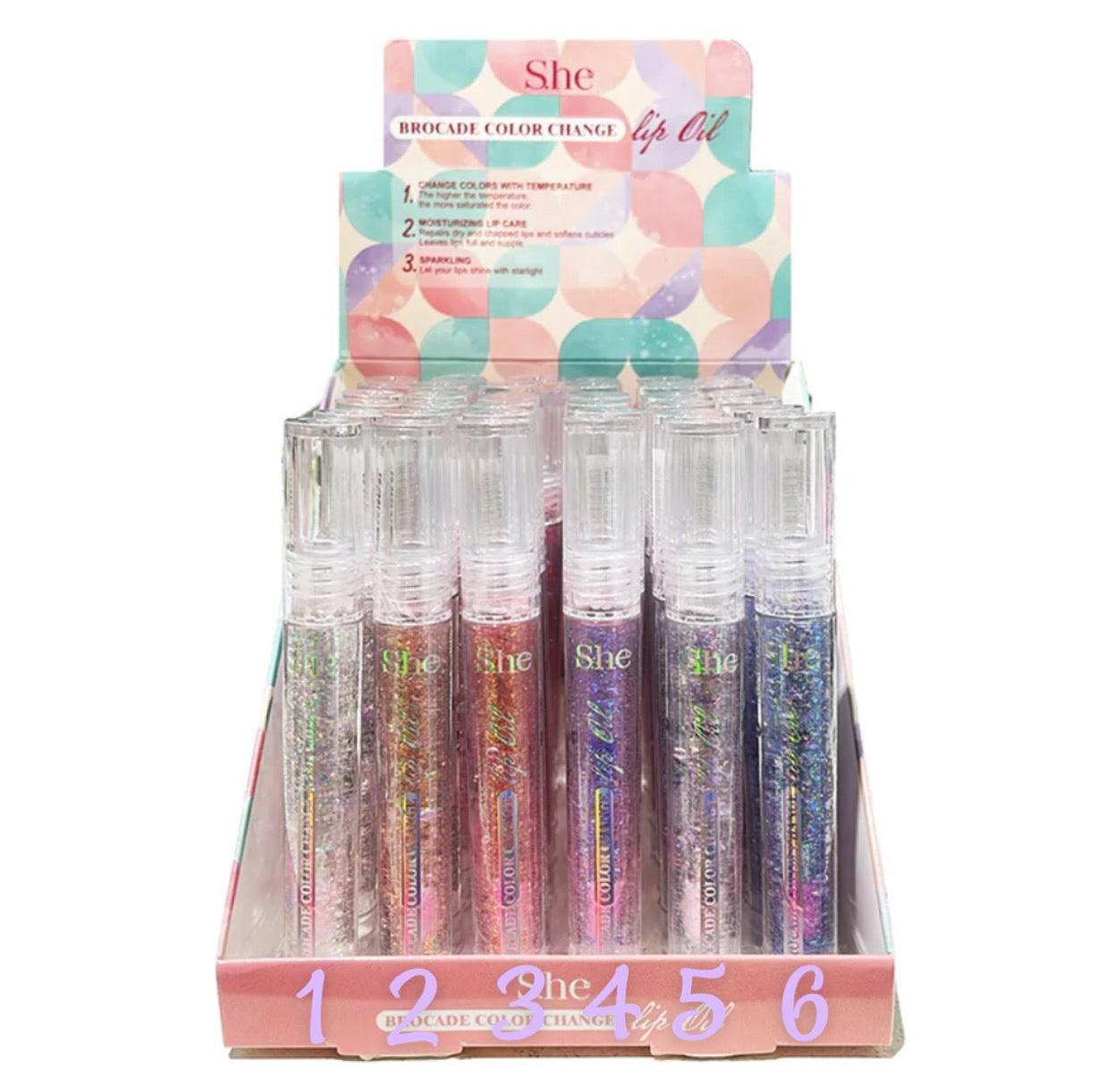 S. he - Brocade Color Changing Lip Oil