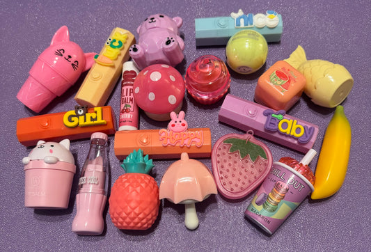 Unique Mystery Lip Balm Only Bundle {7pc}