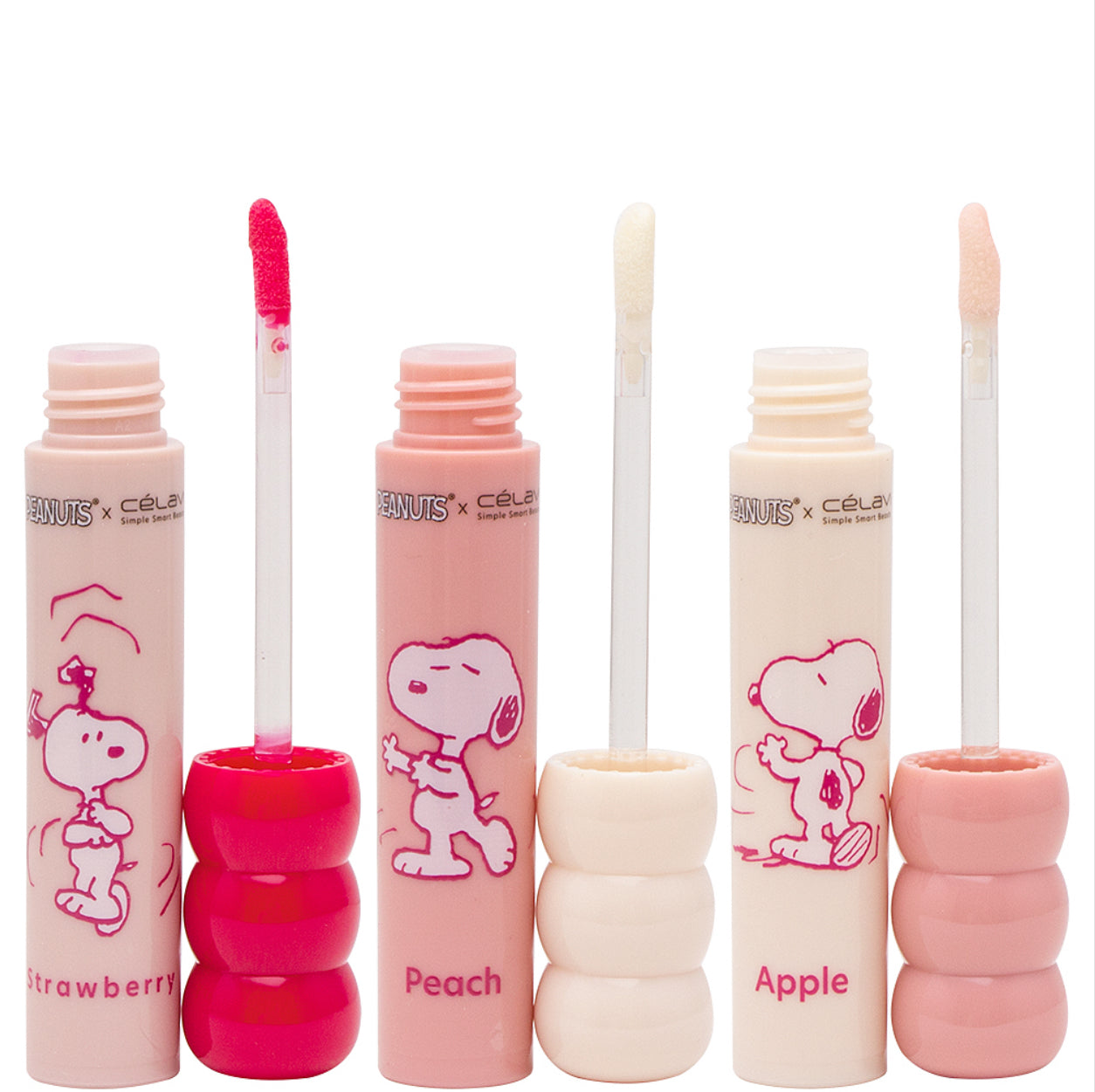 Celavi X Peanuts Smoothing Lip Oil {3pc} LIMITED EDITION