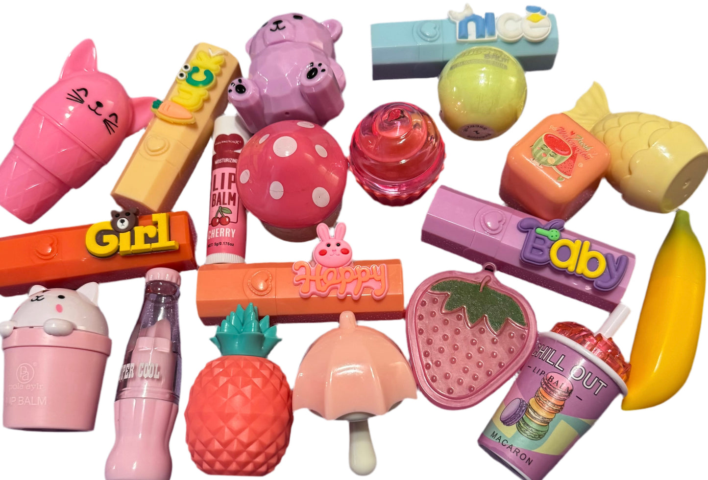 Unique Mystery Lip Balm Only Bundle {7pc}