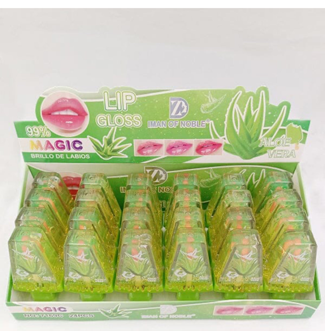 Majic - Ice Cream Shaped Aloe Color Changing Lipgloss {1pc}