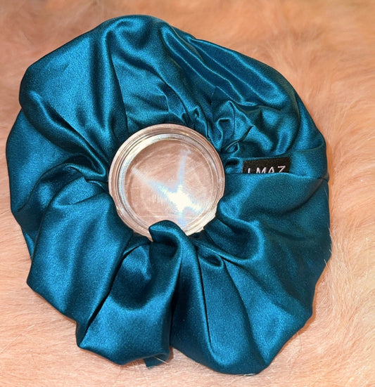 JULIE - Mulberry Silk Scrunchie