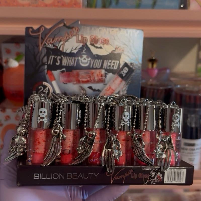 Billion Beauty Vampire Lipgloss Keychain {1pc}