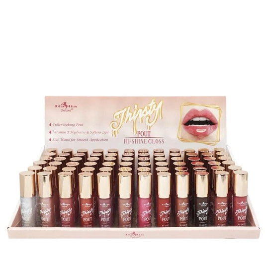 Italia Deluxe Thirsty Pout Hi Shine Lip Gloss {1pc}