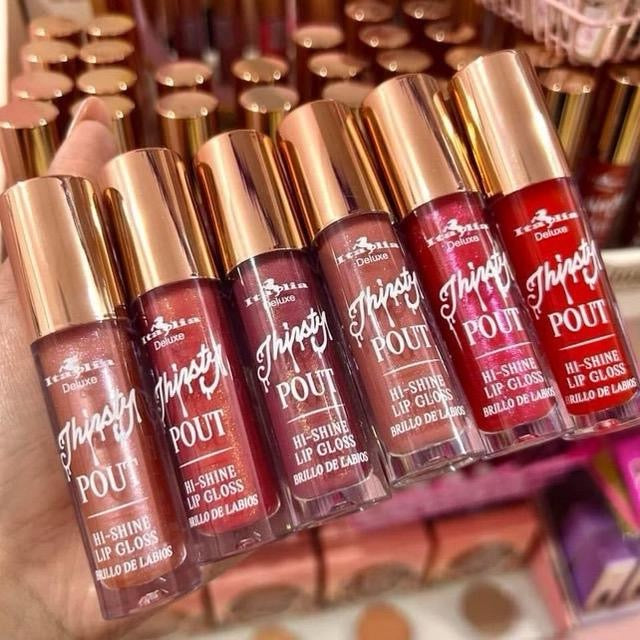 Italia Deluxe Thirsty Pout Hi Shine Lip Gloss {1pc}