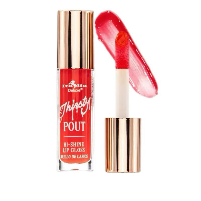 Italia Deluxe Thirsty Pout Hi Shine Lip Gloss {1pc}