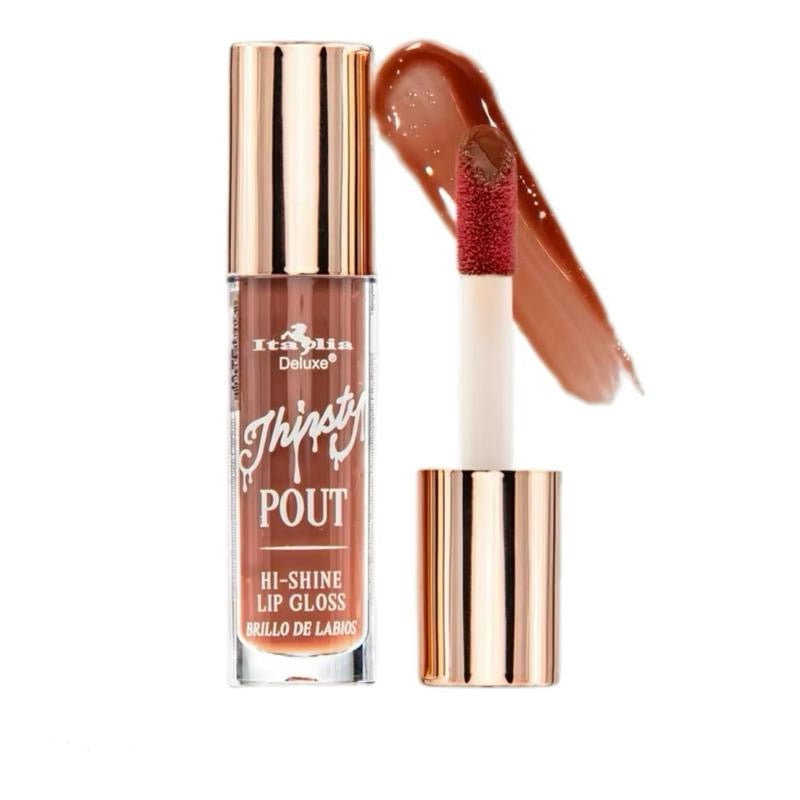 Italia Deluxe Thirsty Pout Hi Shine Lip Gloss {1pc}