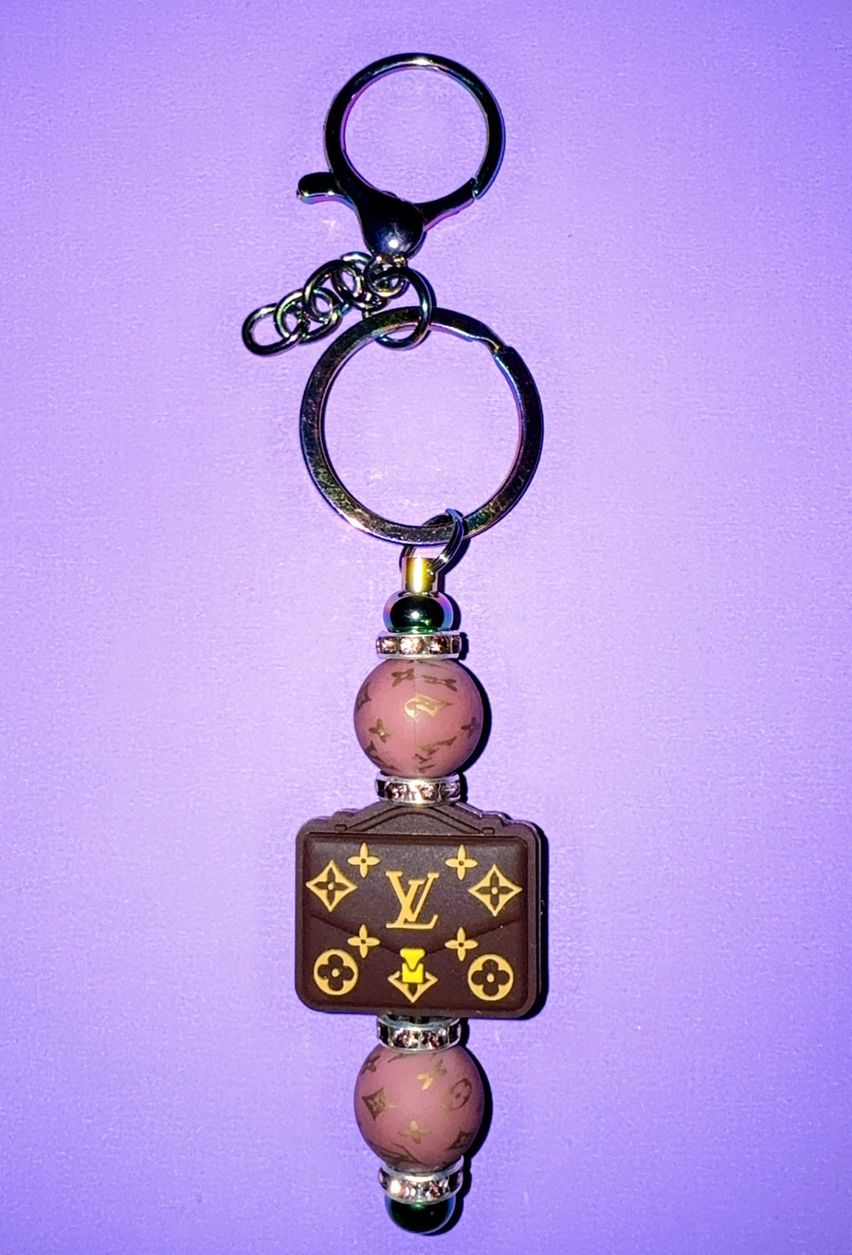 Designer Inspired Luxury Keychain