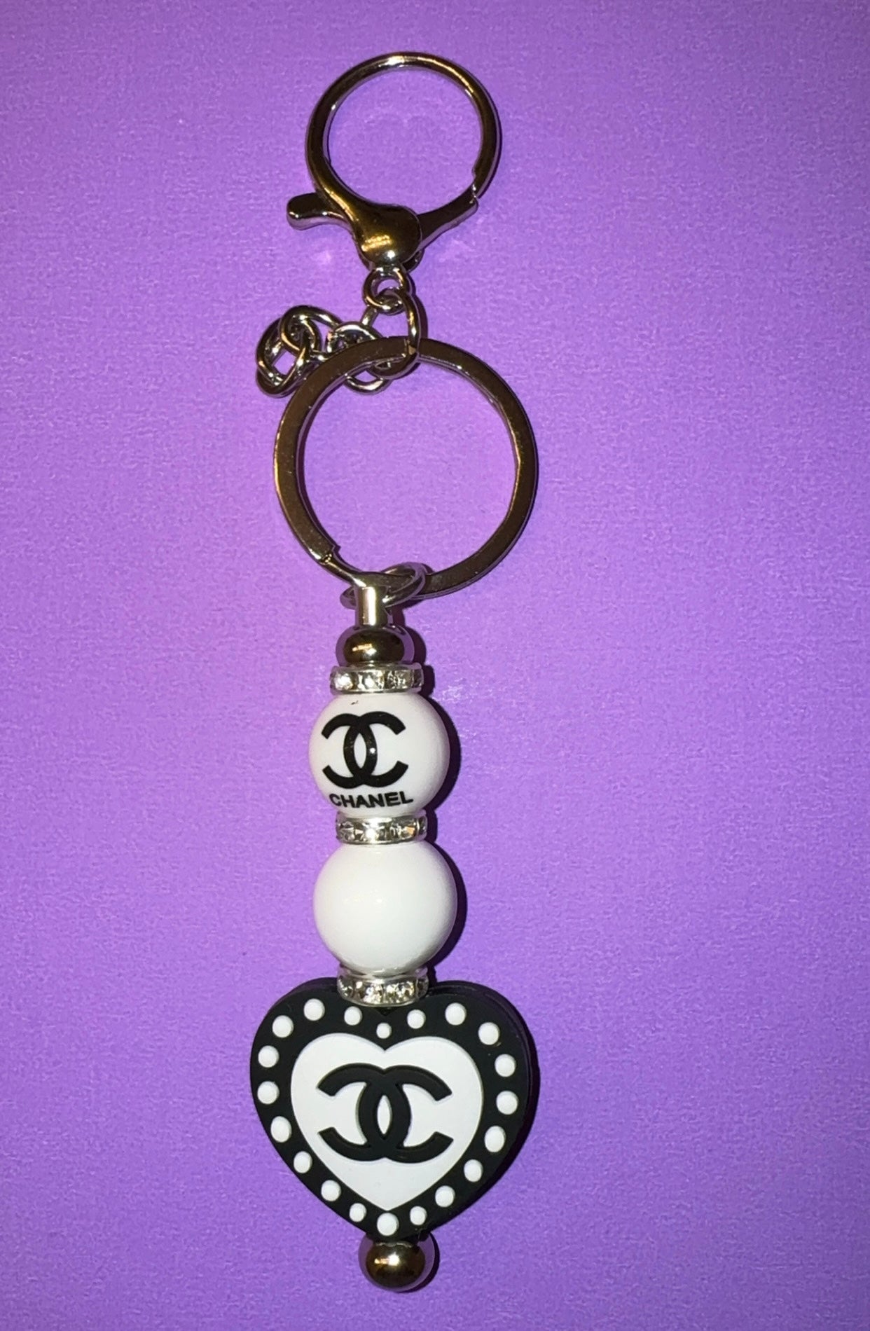 Designer Inspired Luxury Keychain