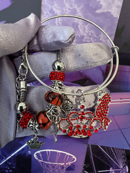 2pc Charmed Bangle & Bracelet Set