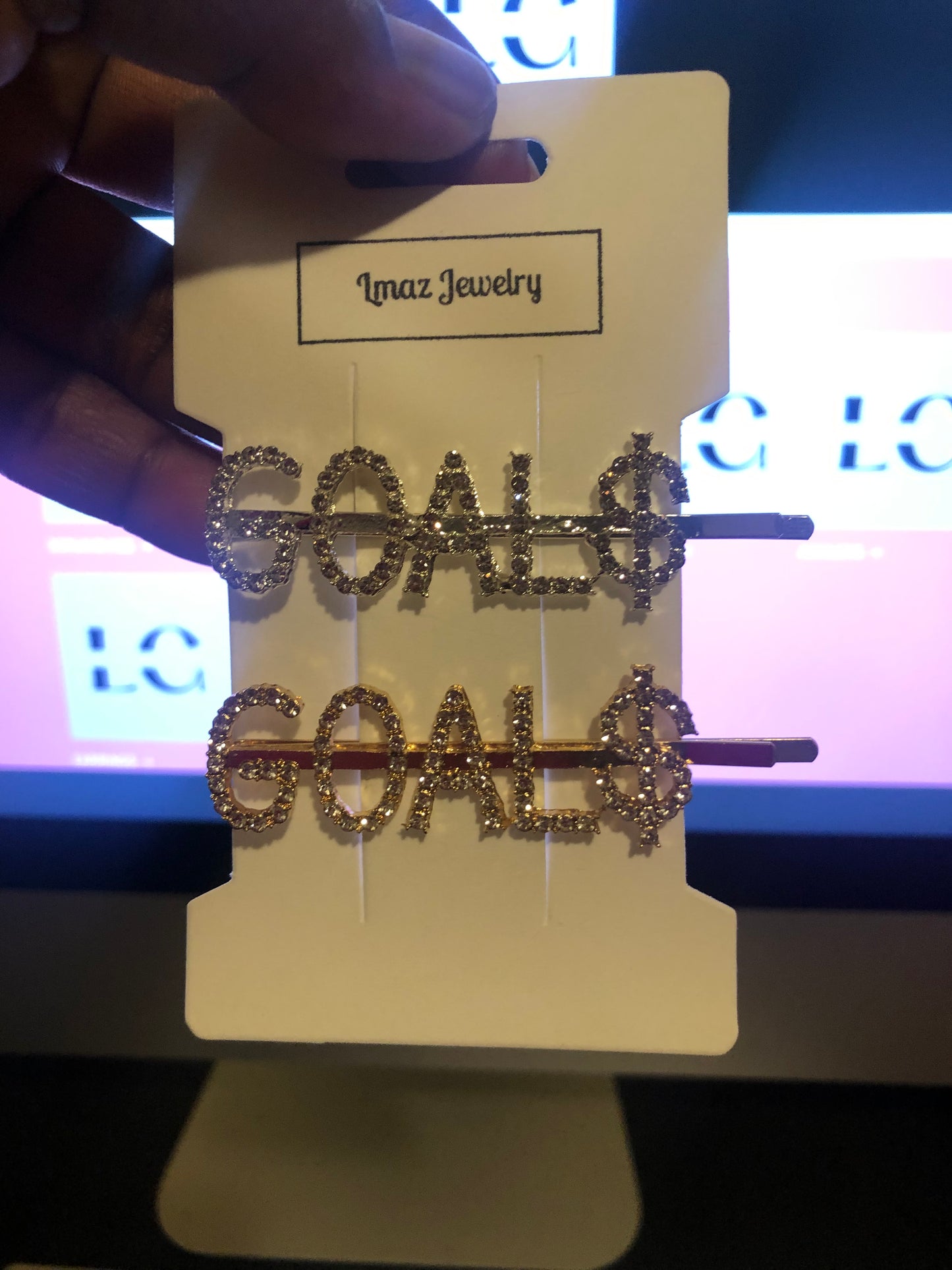 GOAL$ Hairpin {1pc}